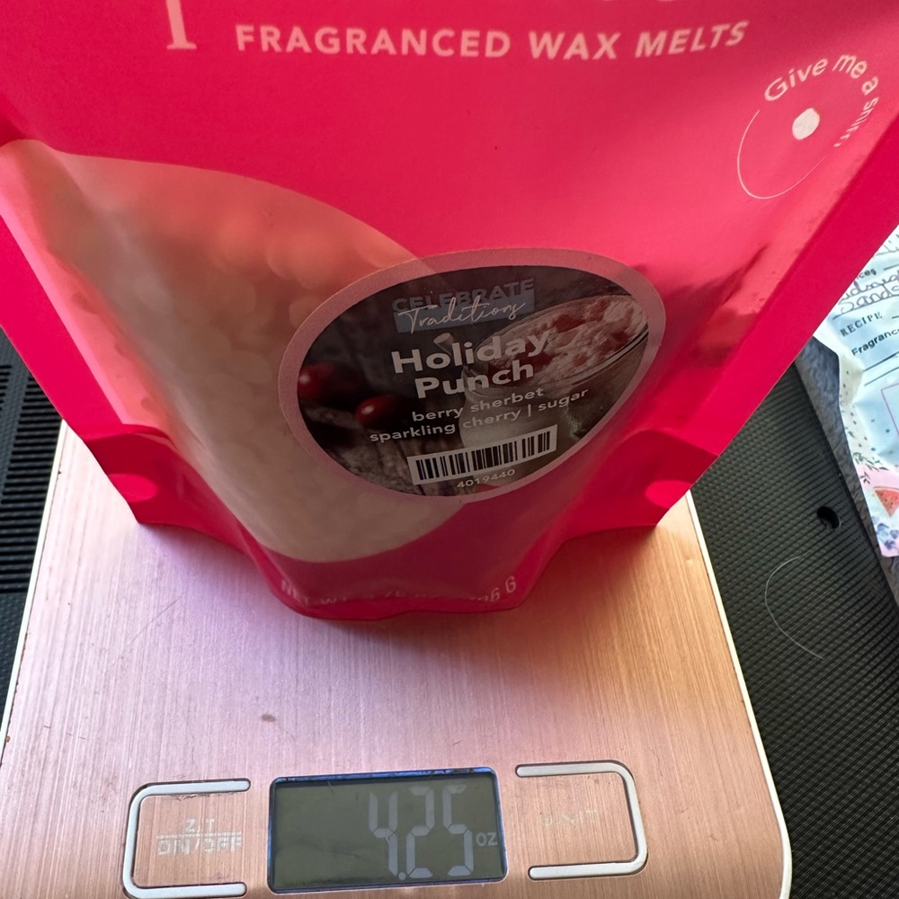 Celebrate Holiday Punch Wax Melts